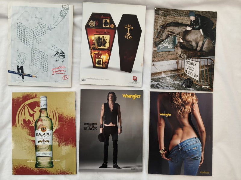 6× Vice magazines64484354189186113