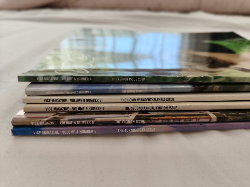 6× Vice magazines64484354189186112
