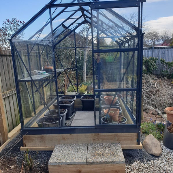 Fairway Glasshouse 6x8ft SINGLE DOOR Carousel 2