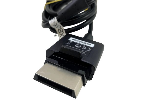 OFFICIAL MICROSOFT Xbox 360 AV Cable (V2 - BLACK) Carousel 9