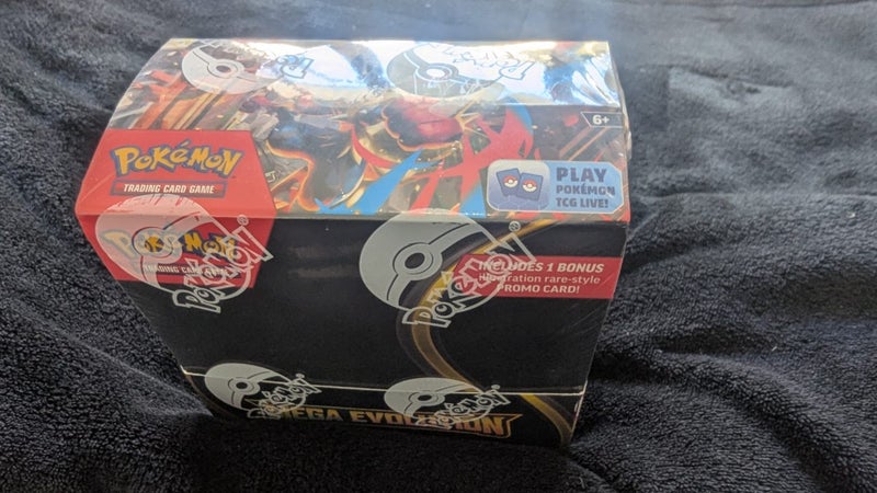 Pokemon Mega Evolution Booster Box (SEALED WITH BOX TOPPER) Carousel 1