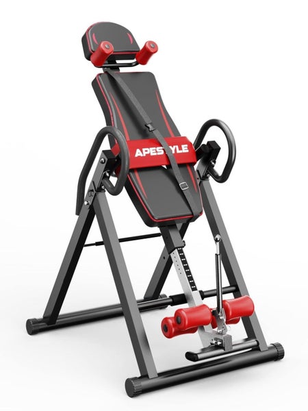 Ape Style Foldable 180-Degree Inversion Table Gravity Stretcher Inverter... Carousel 1