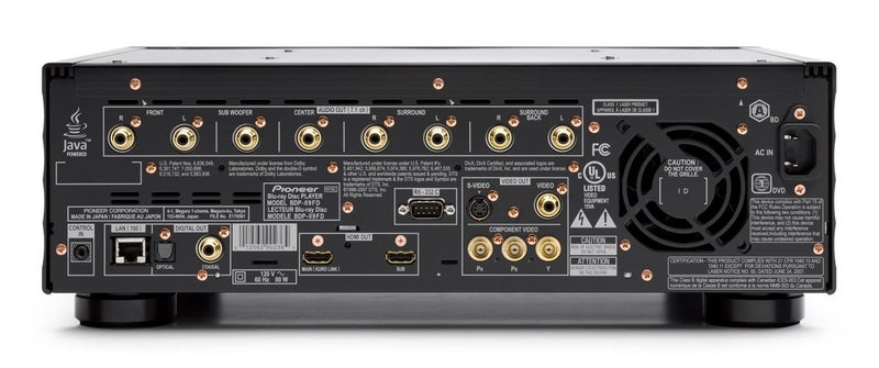 Pioneer Elite BDP-09FD Blu Ray player Region A Carousel 2