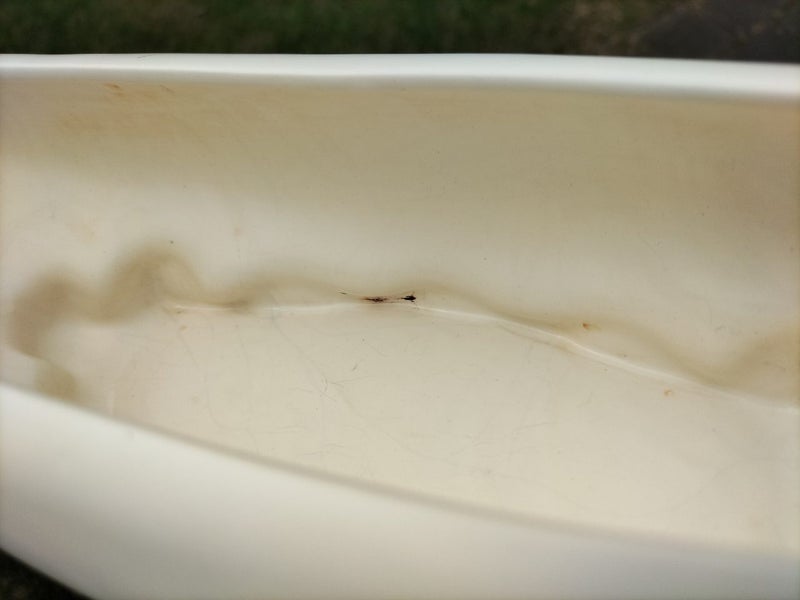 Crown Lynn Shape 108 Trough Vase - Tiki Mark Carousel 11