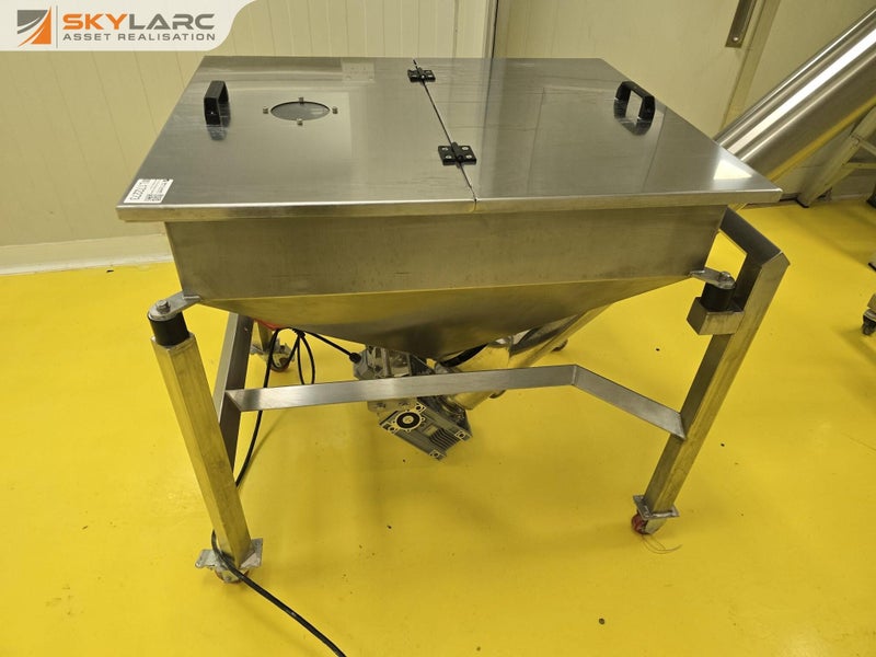 Stainless Steel Screw Auger Conveyor with Hopper and Control Panel Carousel 2