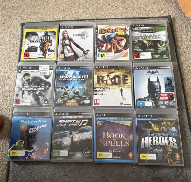 PS3 Game Bundle - 12 Games incl Batman, Final Fantasy XIII, and Splinter Cell Carousel 1