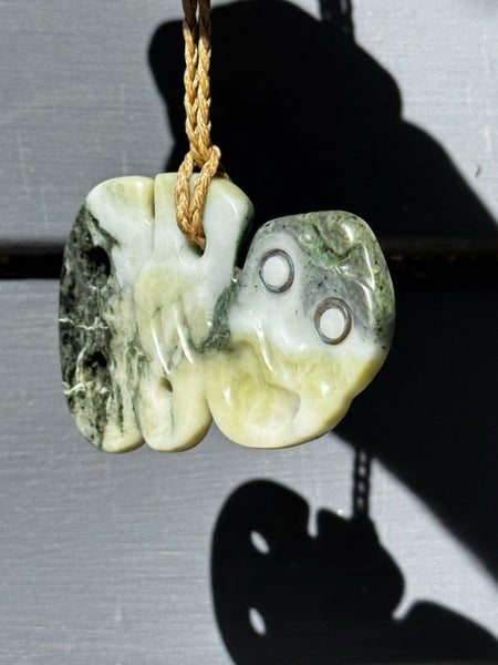 Pounamu Hei Tiki Pendant64485411925121113