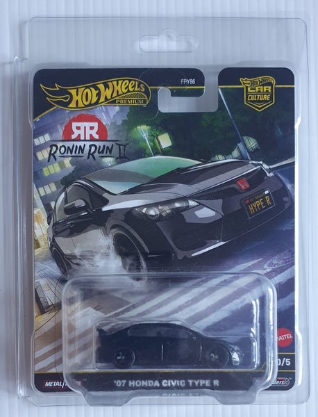 Hot Wheels Ronin Run 2 Set Incl Chase Civic Type R Carousel 11