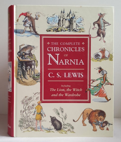C.S. Lewis: THE COMPLETE CHRONICLES of NARNIA (all 7 books in 1, 1998) Carousel 1