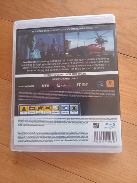 Grand Theft Auto v5 PS3 Game Carousel 2