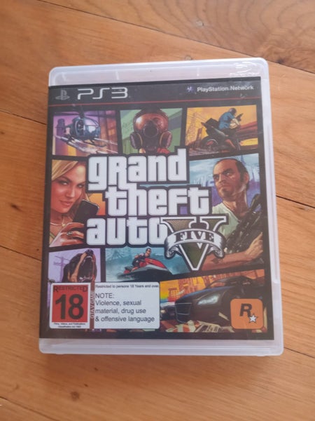 Grand Theft Auto v5 PS3 Game Carousel 1