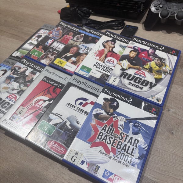 PS2 Phat Console Sports Bundle • 10 Games Carousel 2
