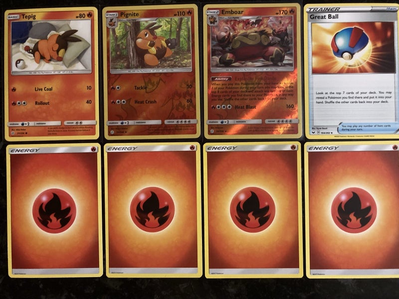 Tepig Evolutions combo Pokémon TCG Carousel 1