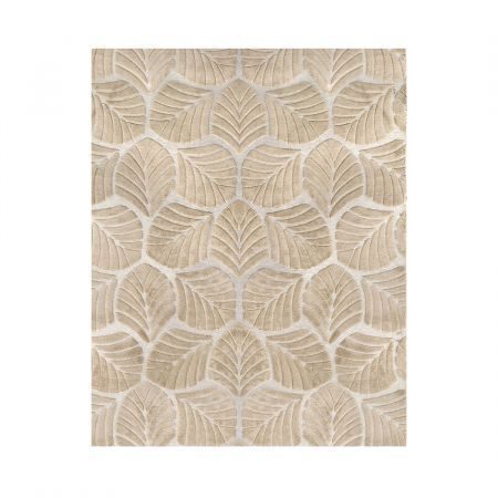 Marlow Shaggy Floor Rug Soft Embossed Carpet Carousel 1