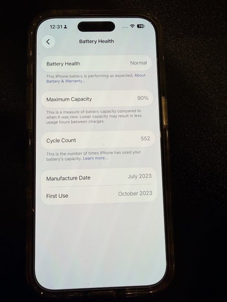 iPhone 15 Pro 128GB White Titanium64496826337667112