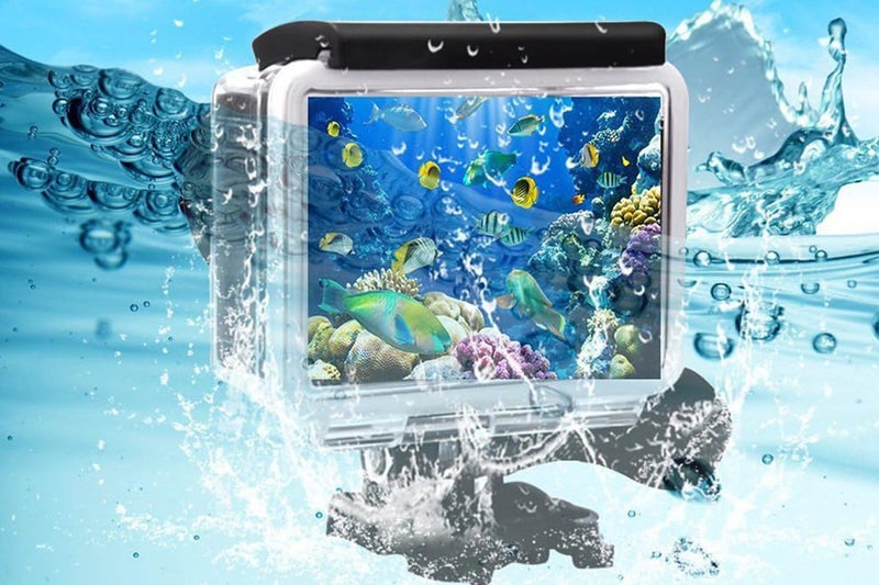 Action Camera 5K 30FPS with Touch Screen 24MP Camera for Snorkeling Helmet Bike Carousel 7