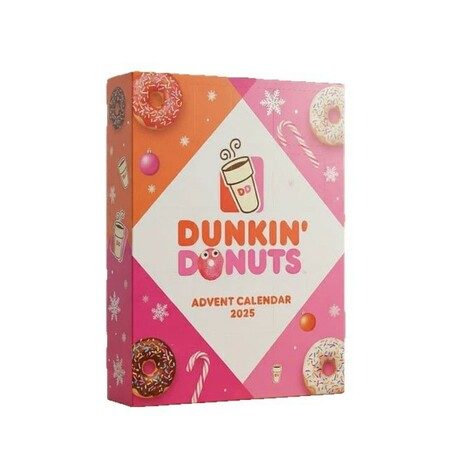 Dunkin Donuts Dessert 2025 2026 Advent Calendar 24DAYS Christmas Tree Carousel 4