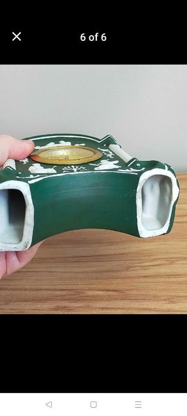 Vintage Wedgwood Style German Jasperware Jasper Neoclassical Clock. Carousel 6