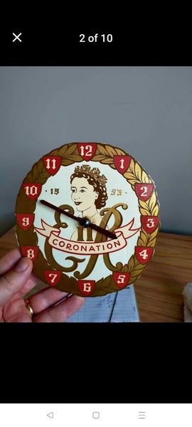 Coronation Clock 1953 Original Condition. Carousel 1