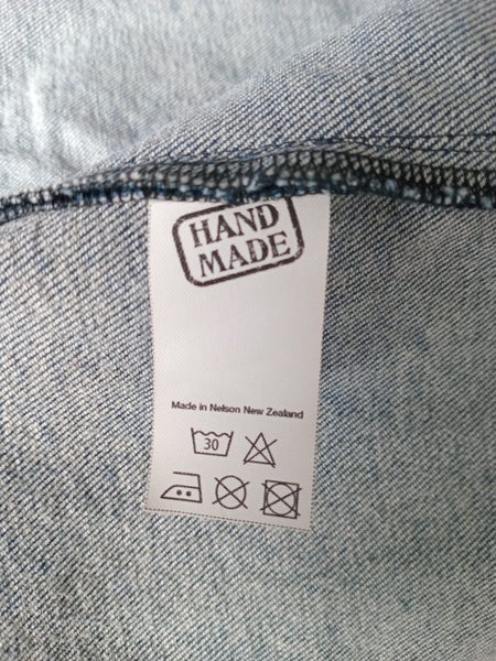 ** Cute COOP JAM Hand Made in New Zealand Denim Jacket - Great Condition Carousel 7
