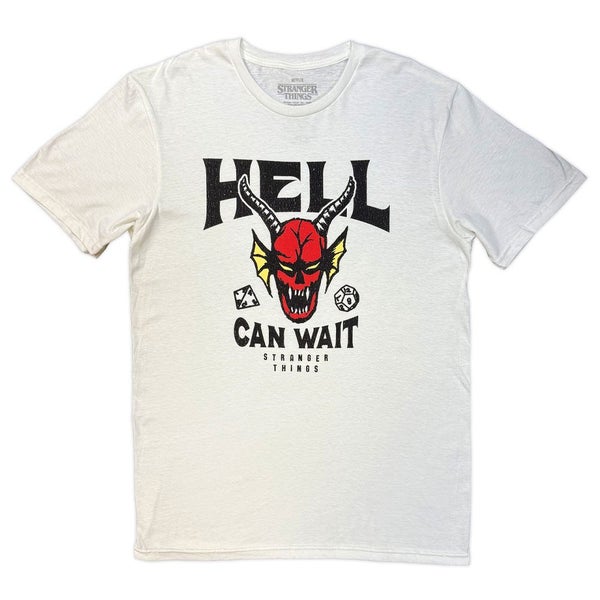 Stranger Things Hell Can Wait T Shirt Carousel 1