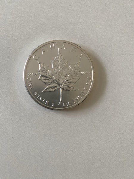 Canada Maple silver coin 1 ounce Carousel 1