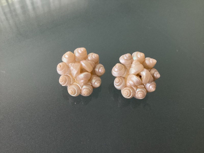 Vintage Shell Earrings Carousel 1