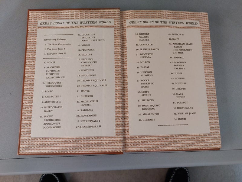 Great Books of the Western World Carousel 2