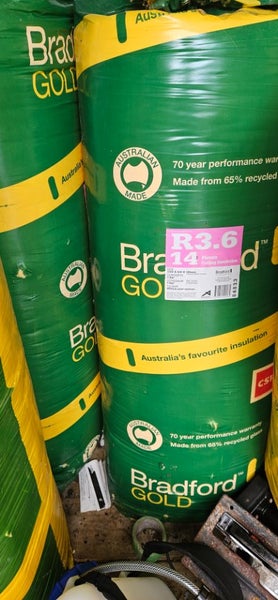 Unused bales of insulation Carousel 1