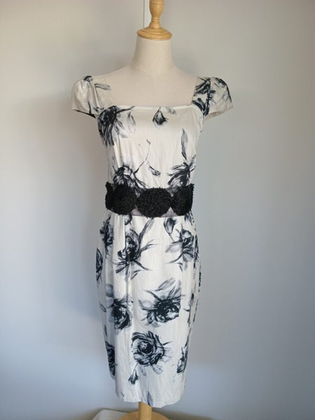 ** ANDREA MOORE Cotton Dress - Size 12 Carousel 1