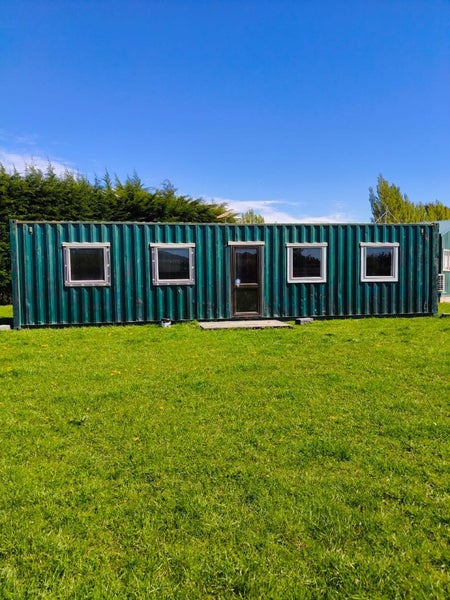 40ft High-Cube Container – Fully Converted Office | Insulated | Heat Pump | Read Carousel 1