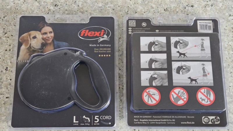 1x Large Flexi Cord Retractable leash 5m64493510808066110
