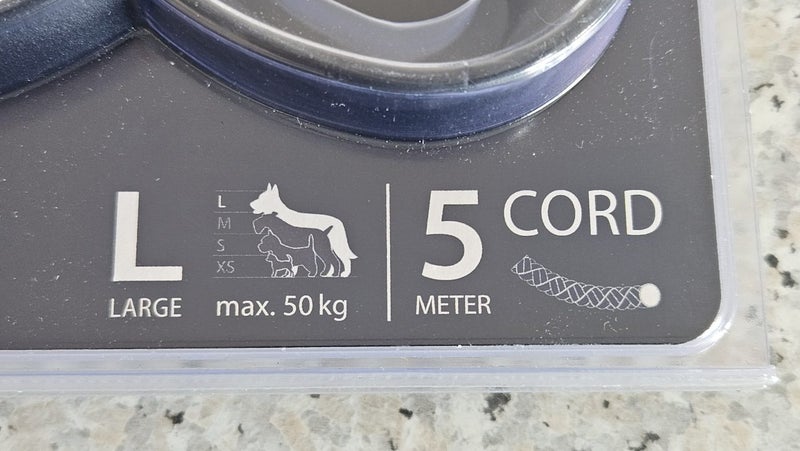 1x Large Flexi Cord Retractable leash 5m64493510808066111