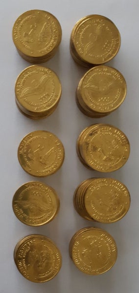 Bulk lot: Omaka Airshow medal 2001 x 100 (MP2001/5) Carousel 5