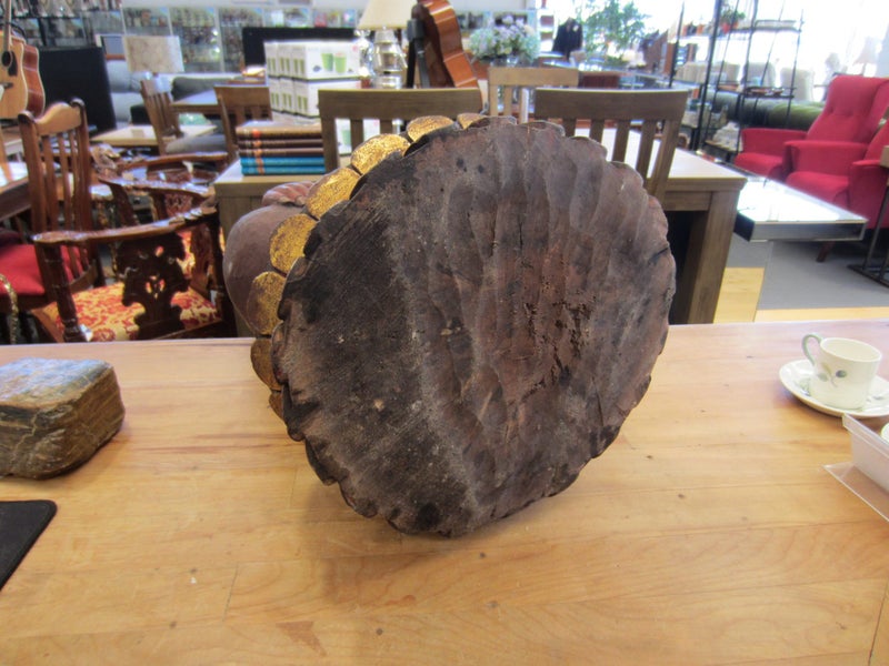 Carved Wooden Shakyamuni Buddha Statue Carousel 13