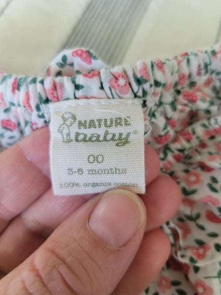 Nature Baby Raspberry Summer Romper 3-6 month Carousel 2