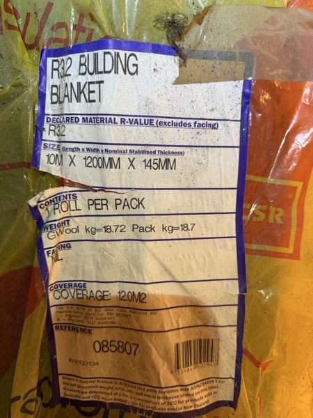 Bradford gold ceiling insulation - x2 bales Carousel 5