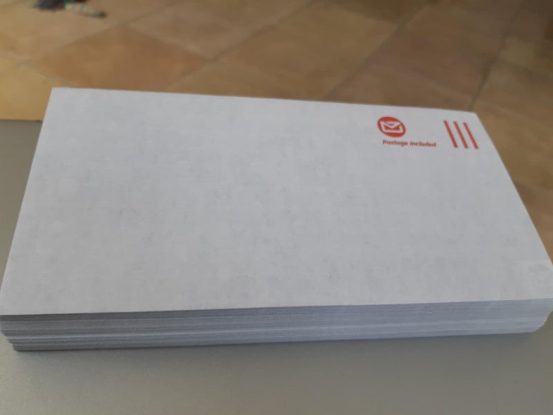 40 x NZ Post Prepaid DLE Non-Window envelopes - $1Res!!! Carousel 2