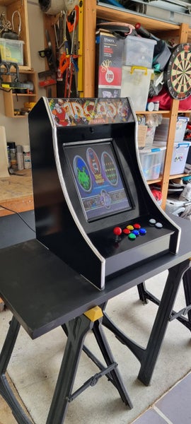 Retro 80s-Style Bar-Top Arcade Machine – Custom Built Carousel 1
