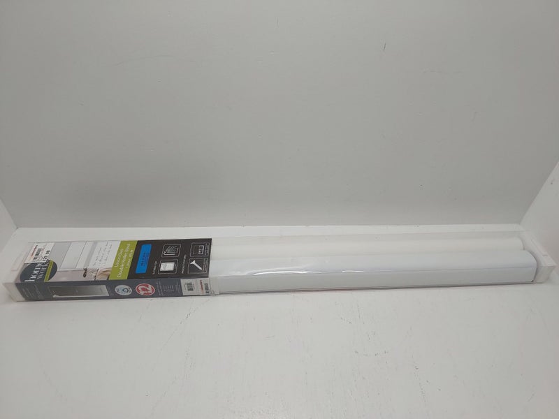 HOMEWORKS Union Duo Double Roller Blackout Blind - [90x210cm White] !NEW! Carousel 4