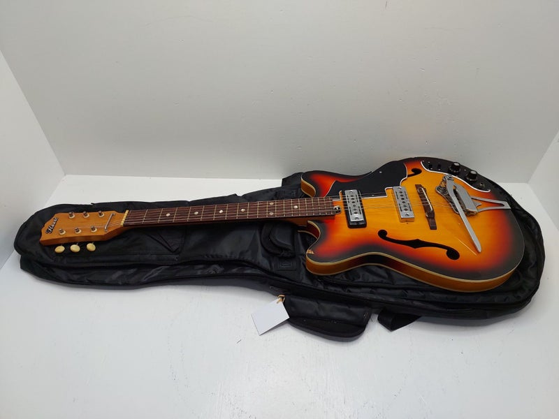 KAWAI Hollow Body Electric Guitar + Bag !$1 RESERVE! Carousel 1