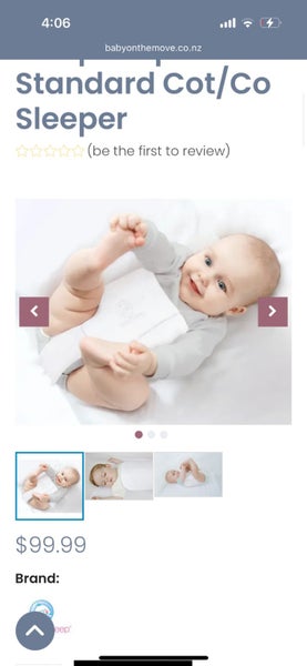 Safe T Sleep Baby Cot Wrap- used once64495069421441110