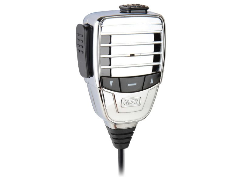 GME MC553S Silver Premium Heavy Duty Microphone with Magnetic Mic Mount Carousel 1