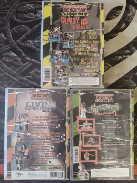 Original ECW PPVs collection NM99 Carousel 2