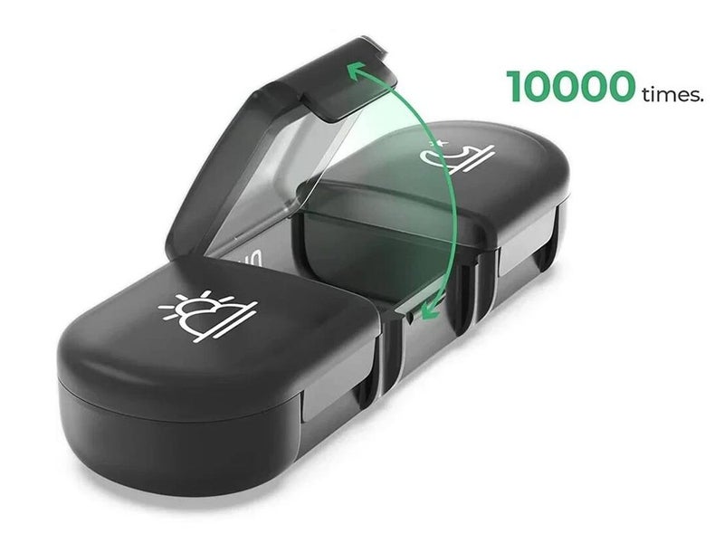 7 Day Pill Box, Pill Organizer, 3-Times-a-Day Carousel 3