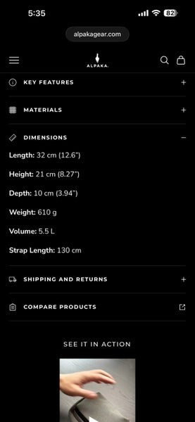 Alpaka Go Sling - Like new64495795280515114