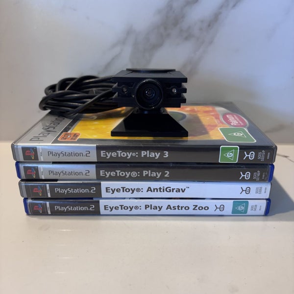 PS2 Eyetoy & 4 Games Bundle Carousel 1