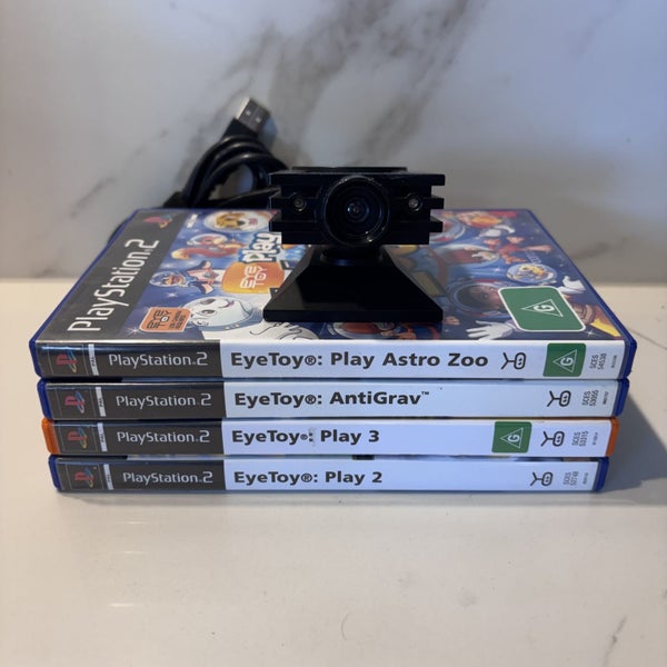PS2 Eyetoy & 4 Games Bundle Carousel 1
