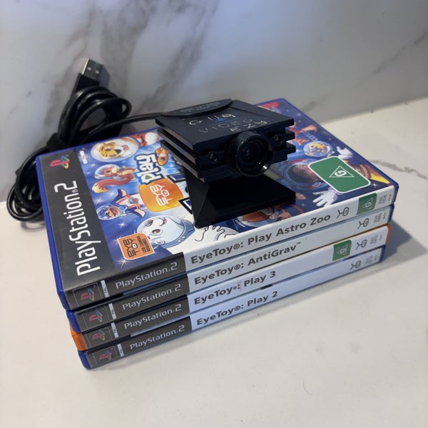 PS2 Eyetoy & 4 Games Bundle Carousel 2