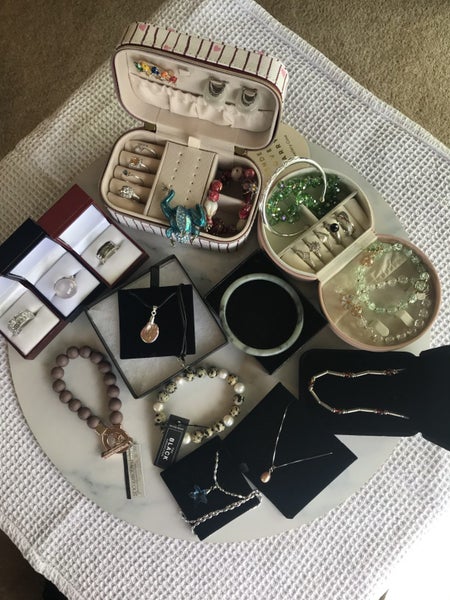 ESTATE BULK STERLING SILVER :: NEW BLING 12 RINGS :: EXTRA EXTRA $$1-OO RES :: Carousel 1